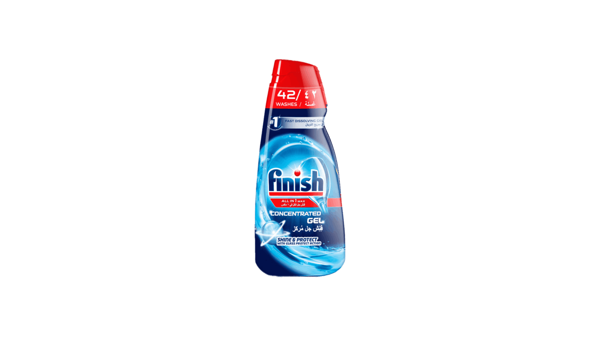 FINISH : Power gel - Gel lave-vaisselle 0% - chronodrive