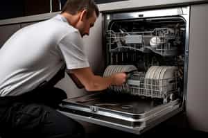 How Does a Portable Dishwasher Work?