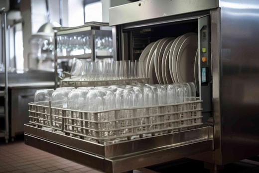 Do Commercial Dishwashers Reuse Water